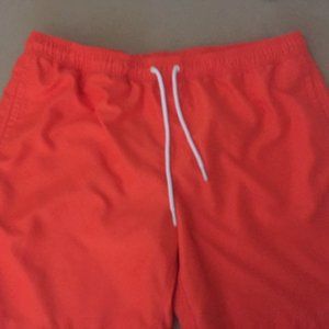 Amazon Essentials Men's Orange Swim Trunks lined XXL